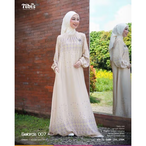 Cuci Gudang Gamis Size M Nibras