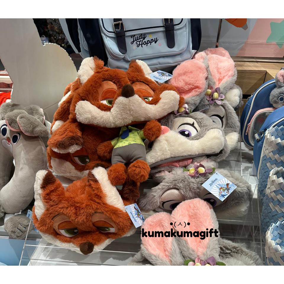 Ohsome Zootopia Plush Costume Hood / Topi Boneka