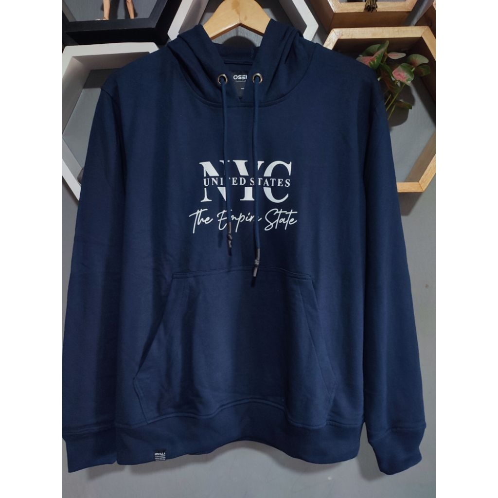 Osella Jaket Hoodie Jumper Sweater tudung Original