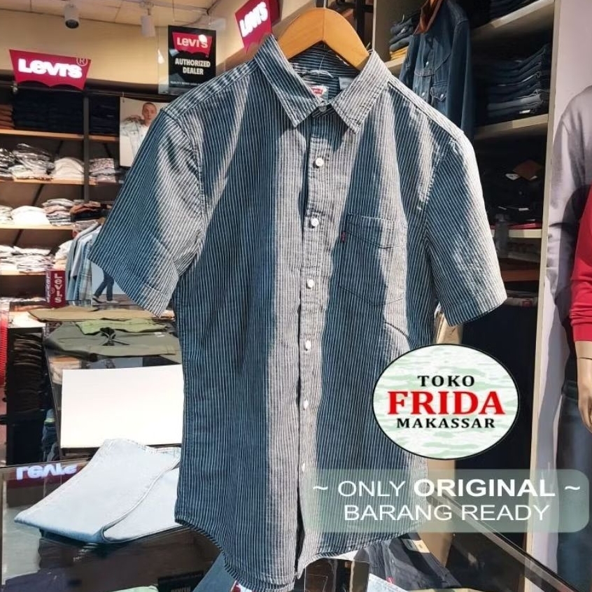 Shirt Men Kemeja Pria Levis Original Art:866270272