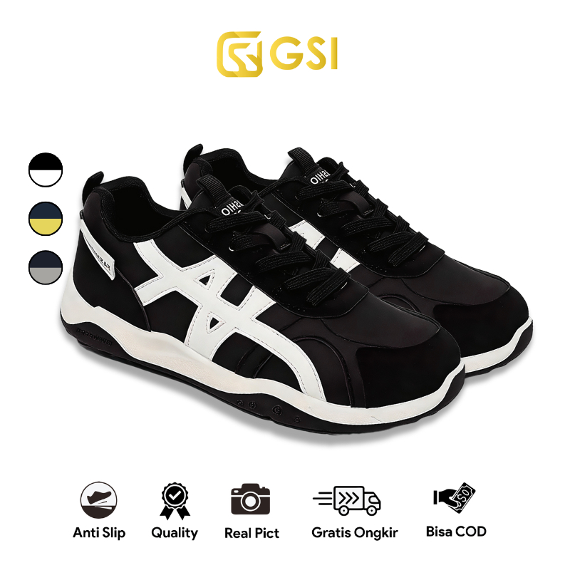 GSI Nicolle 1374 Sepatu Sneakers Wanita Casual Sport Olahraga Running Cewek SIZE "37-41"
