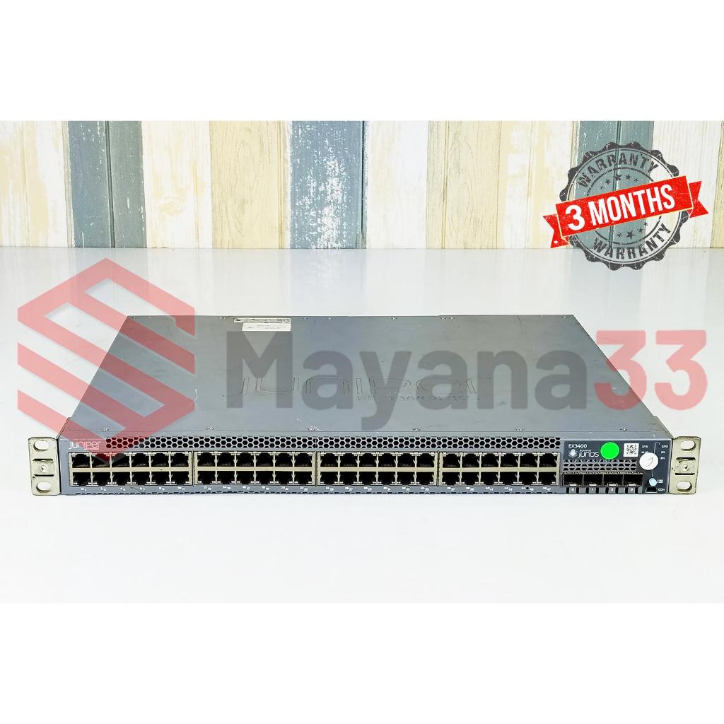 Switch Juniper Networks EX3400-48T 4 Port SFP 10GB 2 Port QSFP+ 40GB