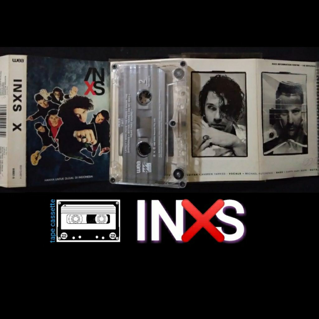 kaset tape pita jadul INXS X