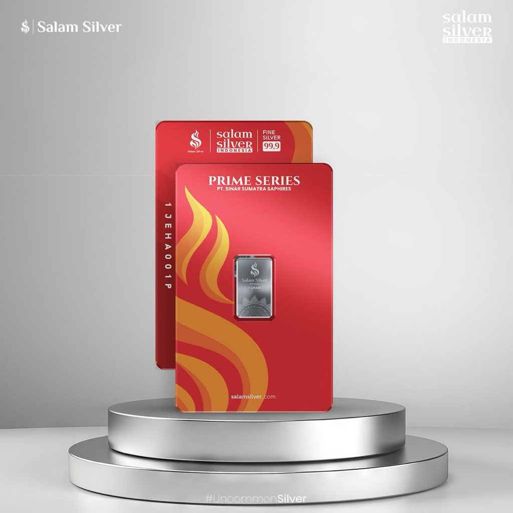 SALAM SILVER PRIME SERIES 1-5gram/SALAM PERAK PRIME SERIES 1-5gram/LOGAM MULIA PERAK/LOGAM MULIA SIL