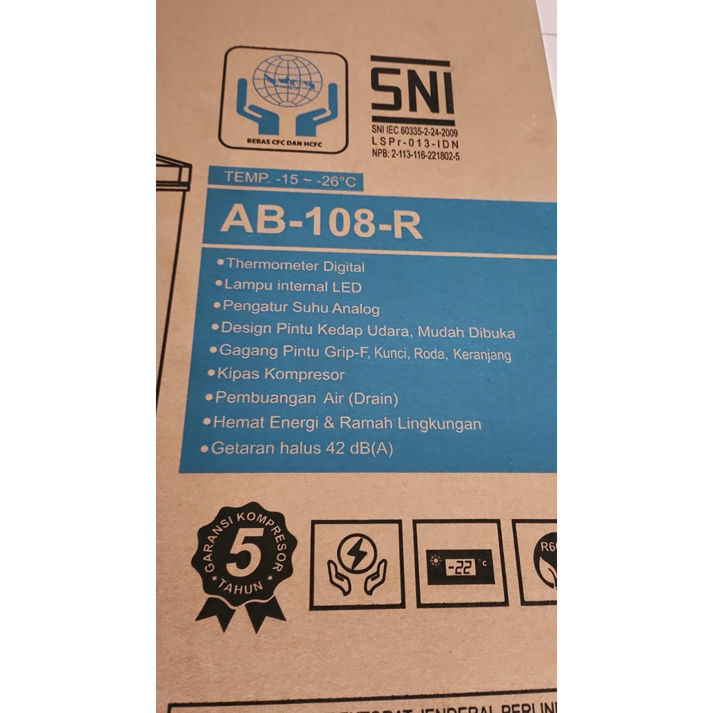 Kulkas Freezer GEA AB-108-R