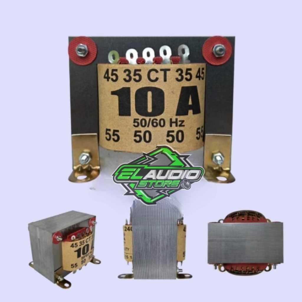 Travo 10 Amper Kecil CT 55V Merk YT Transformer / Trafo 10A 55Vct Tembaga Murni SUPREME Original