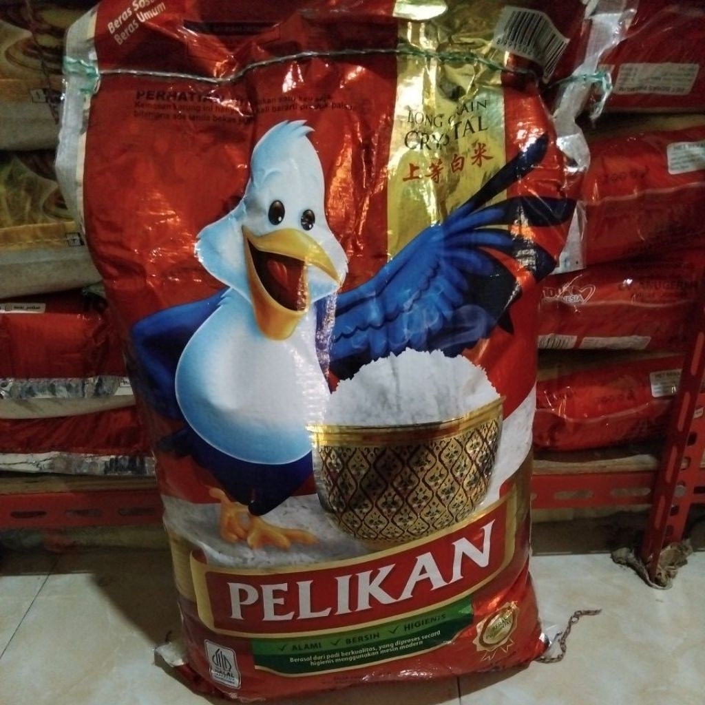 beras premium pelikan 10 kg