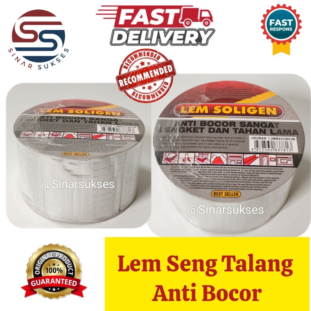 Lem Seng Talang Anti Bocor/ Lem Tambal Seng Soligen/ Lem Seng/ Lem Talang/ Lem Anti Bocor