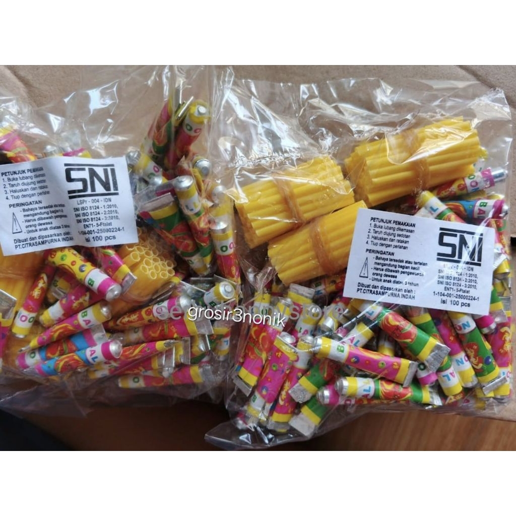 GROSIR BALON TIUP 777 ISI 100 PCS/BALON TIUP ODOL