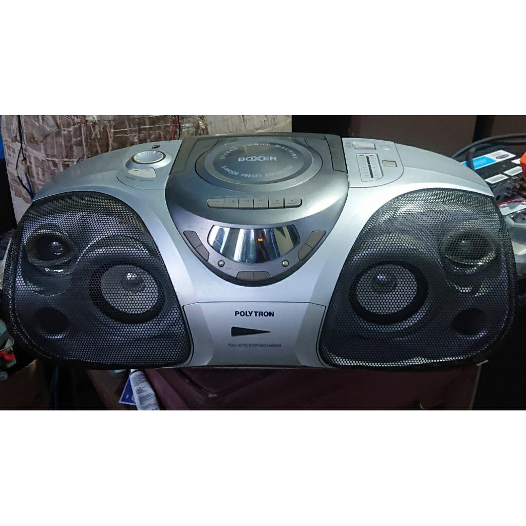 Compo POLYTRON Boxer JUMBO (Bluetooth, tape dan Radio)