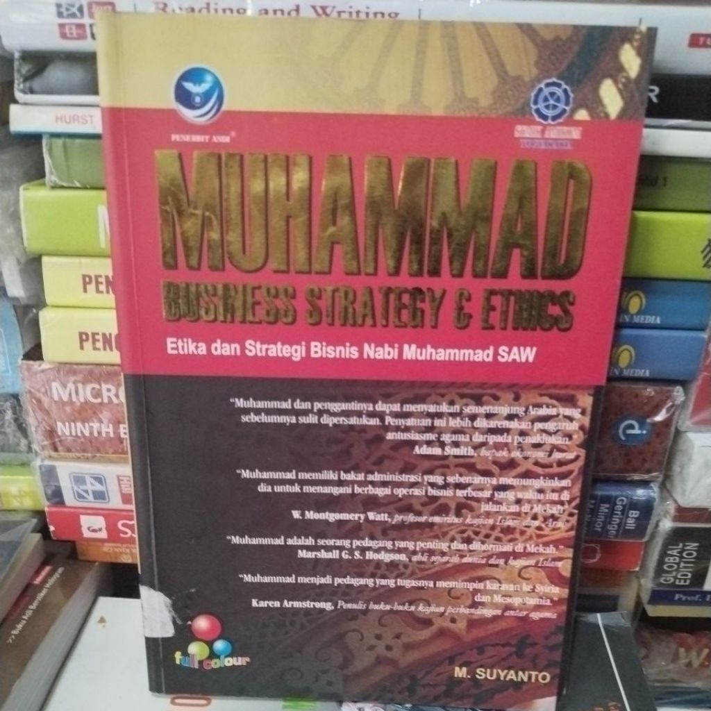 MUHAMMAD• BUSINESS STRATEGI & ETHICS • Etika dan Strategi Bisnis Nabi Muhammad SAW • Original prelov