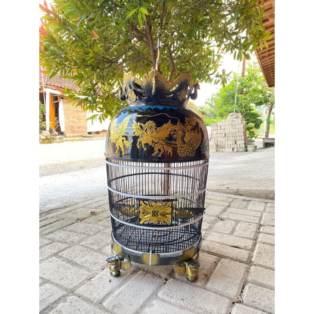 sangkar/kurungan/kandang burung perkutut full fiber/plastik ukuran besar