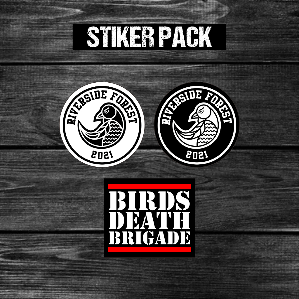 [STIKER PACK] RIVERSIDE FOREST FC - Punk Football