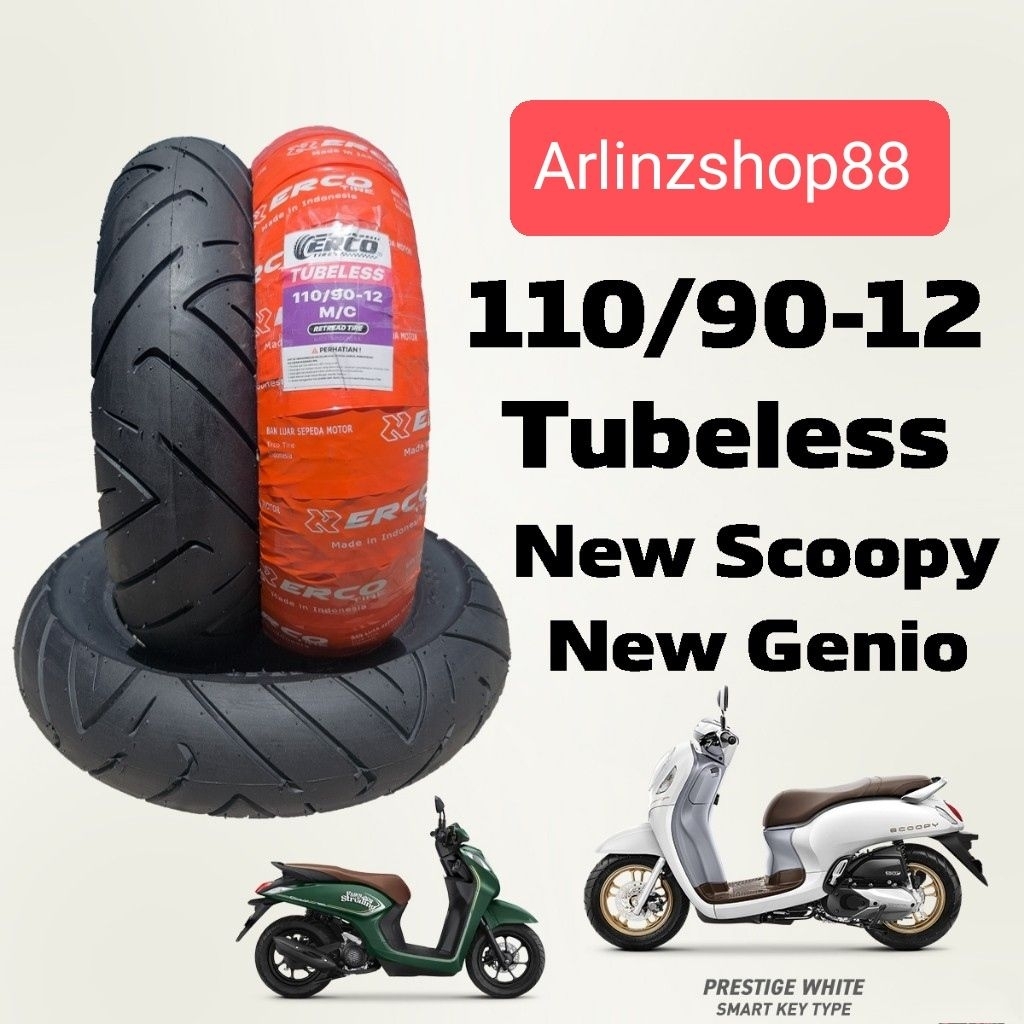 Ban Motor Tubeless Bekas ORI Copotan/Semi tambah Kembangan – Ring 12 / 13 / 14