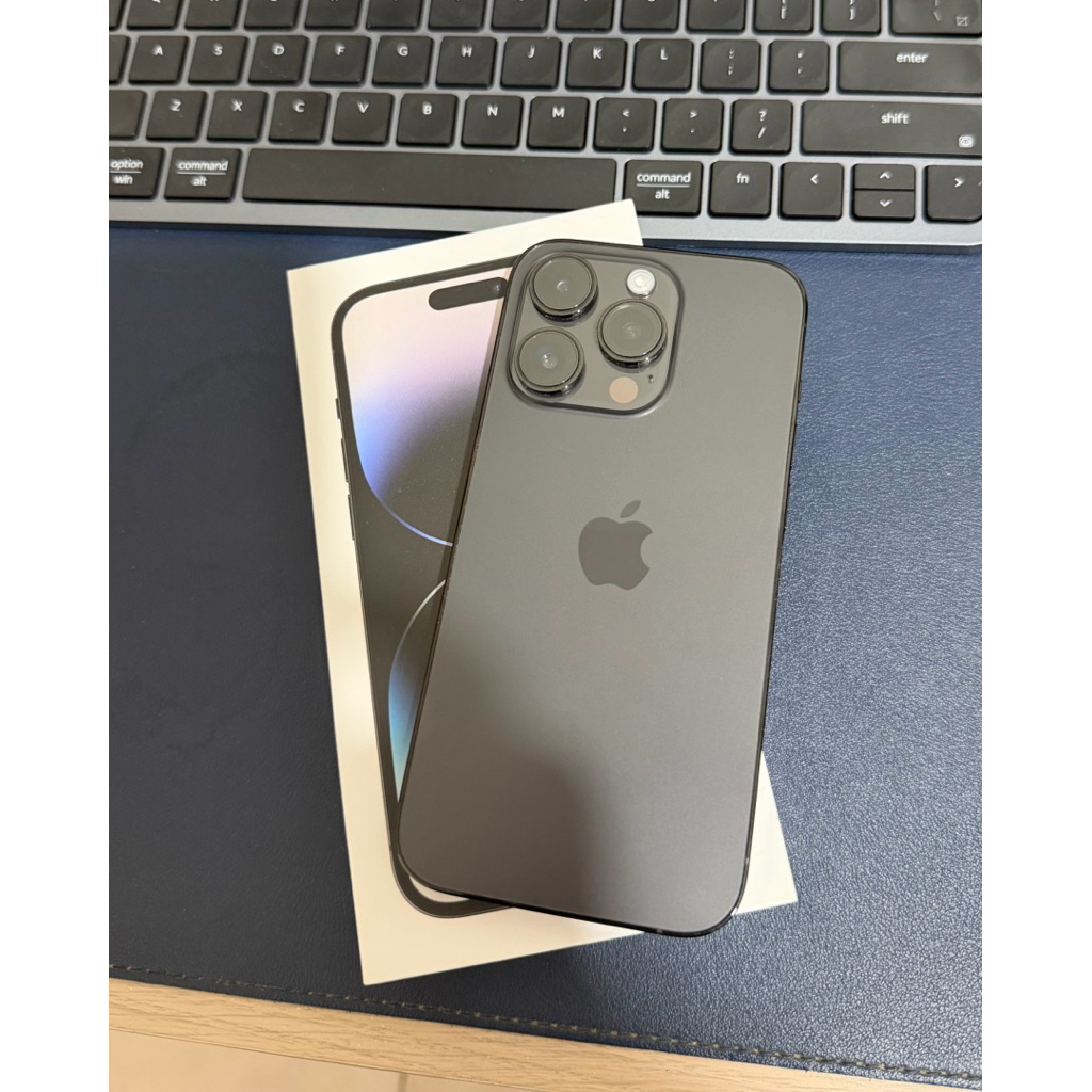 iPhone 14 Pro Space Black 256gb ex inter BH 100% (baru ganti baterai official)