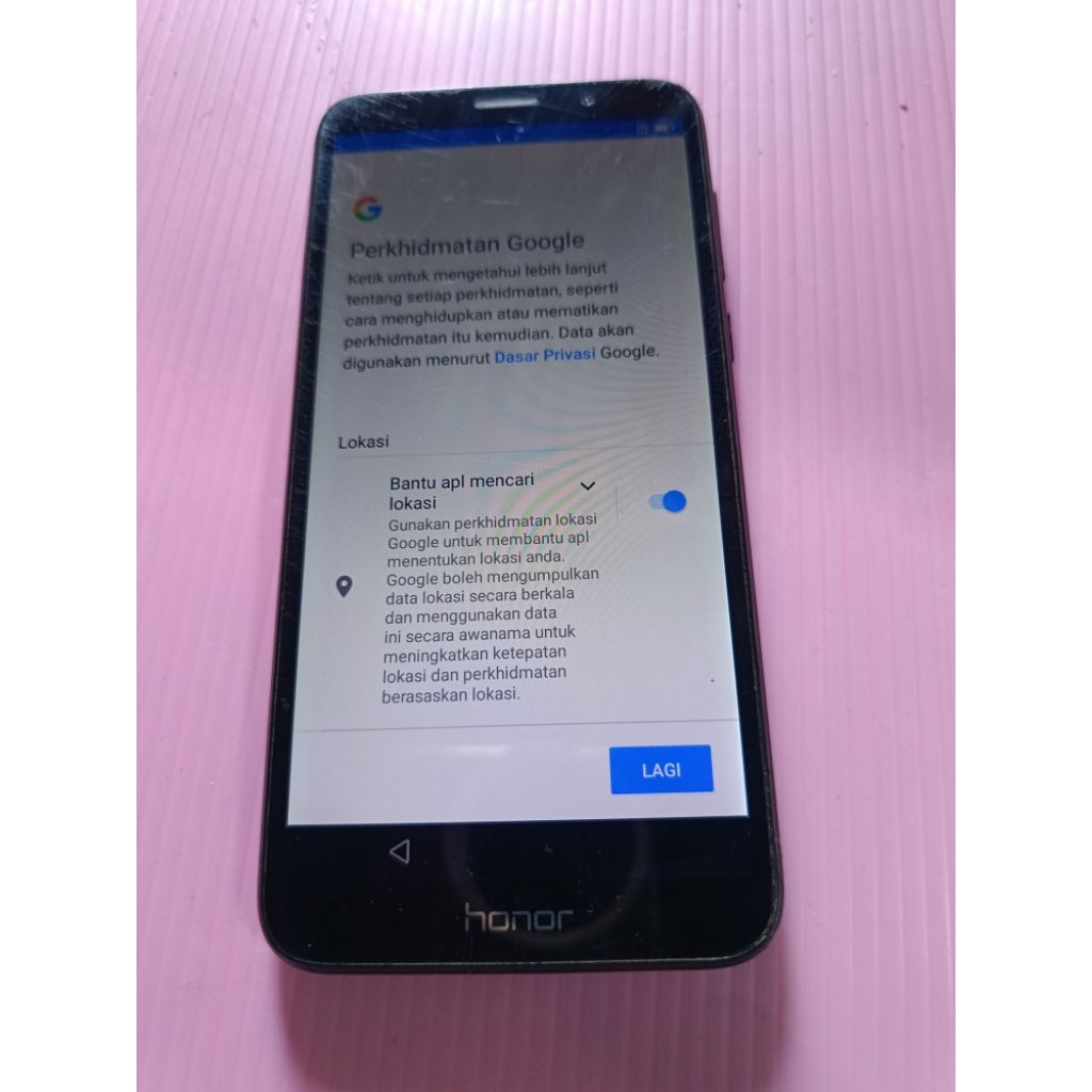 Lcd Huawei honor 7s Ori Cabutan