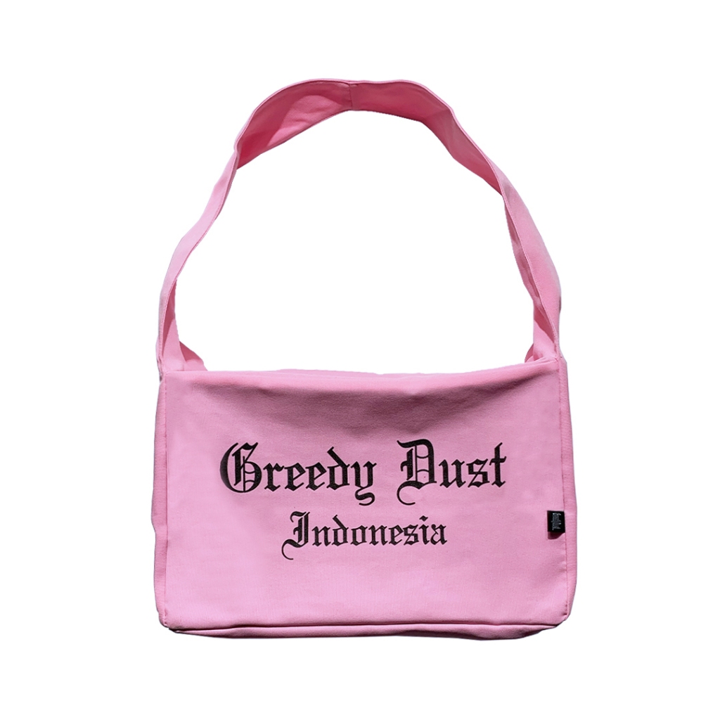 Greedy Dust Indonesia Sling Totebag Pink