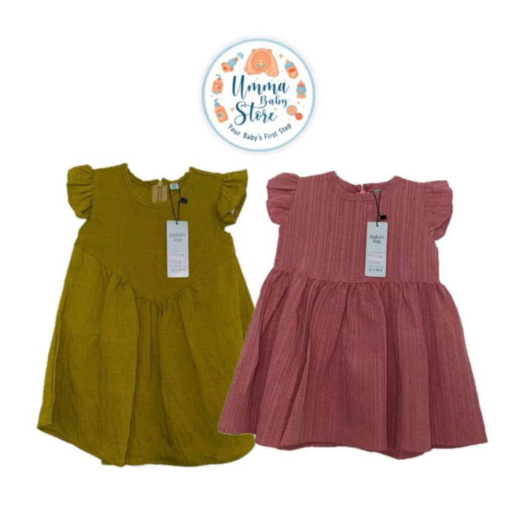 DRESS GAUN ANAK PEREMPUAN KELVIN KIDS