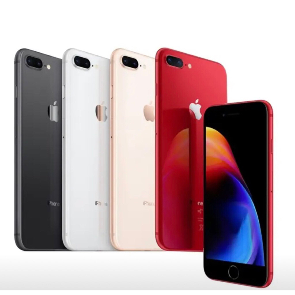 APPLE IPHONE 8+ plus EX INTER 256GB HITAM BLACK SECOUND SEKEN