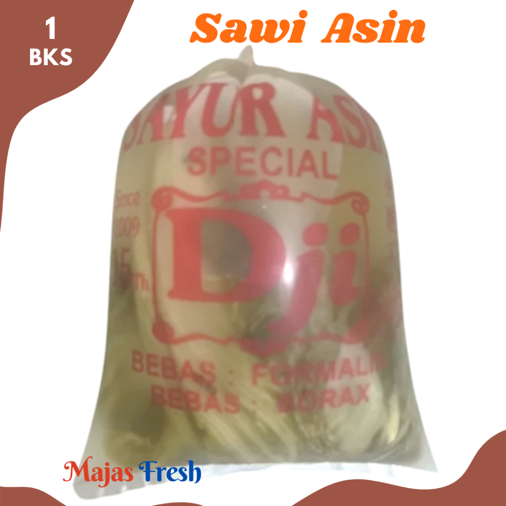 SAWI ASIN SPECIAL DJI / NA Segar - Sayur Asin Special Ham Choi Bebas Formalin & Borax Merk DJI / NA 