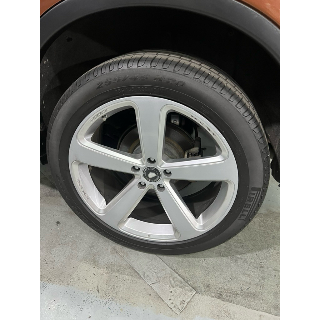 Velg Vossen R20 + ban Pirelli 255/45 R20 .HSR work enkei bbs 245 50 R20 xtrail cx5 crv