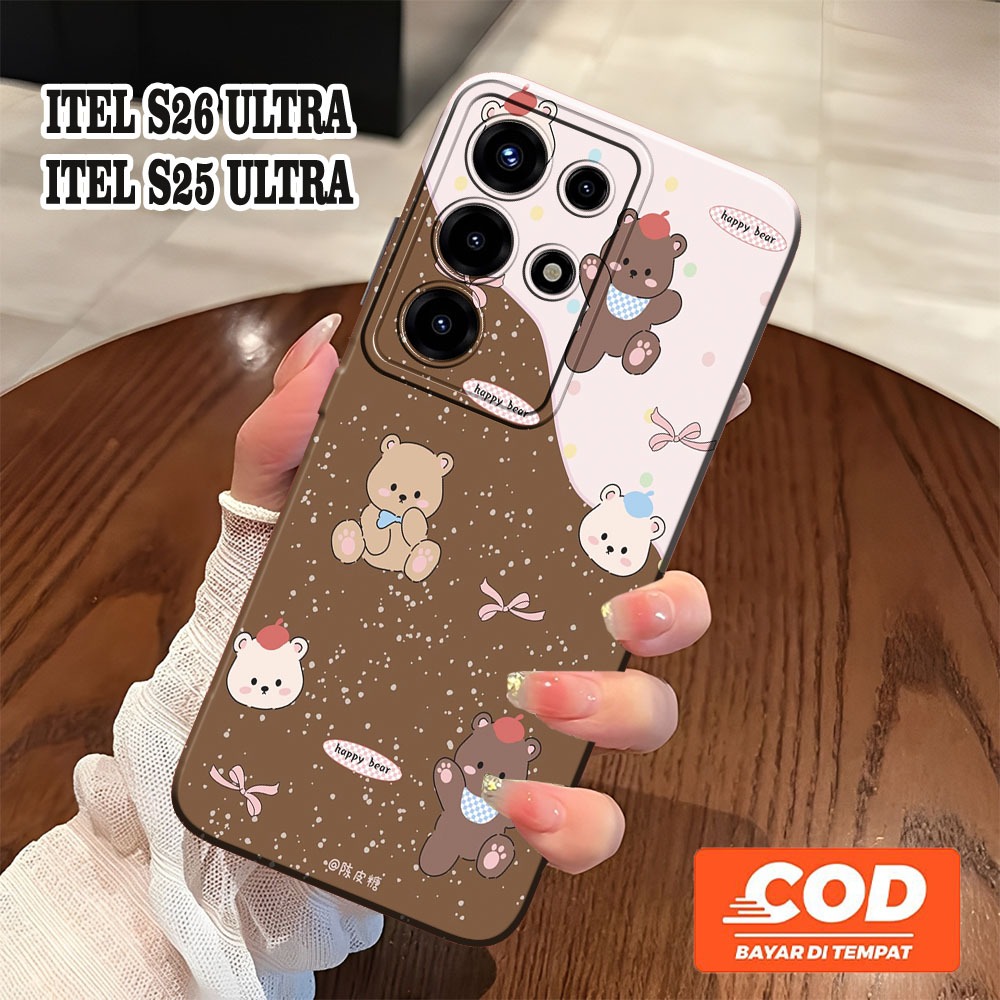 Softcase Hp ITEL S26 ULTRA - INFINIX S25 ULTRA TERBARU - Protection Camera - Case Aesthetic - Case m