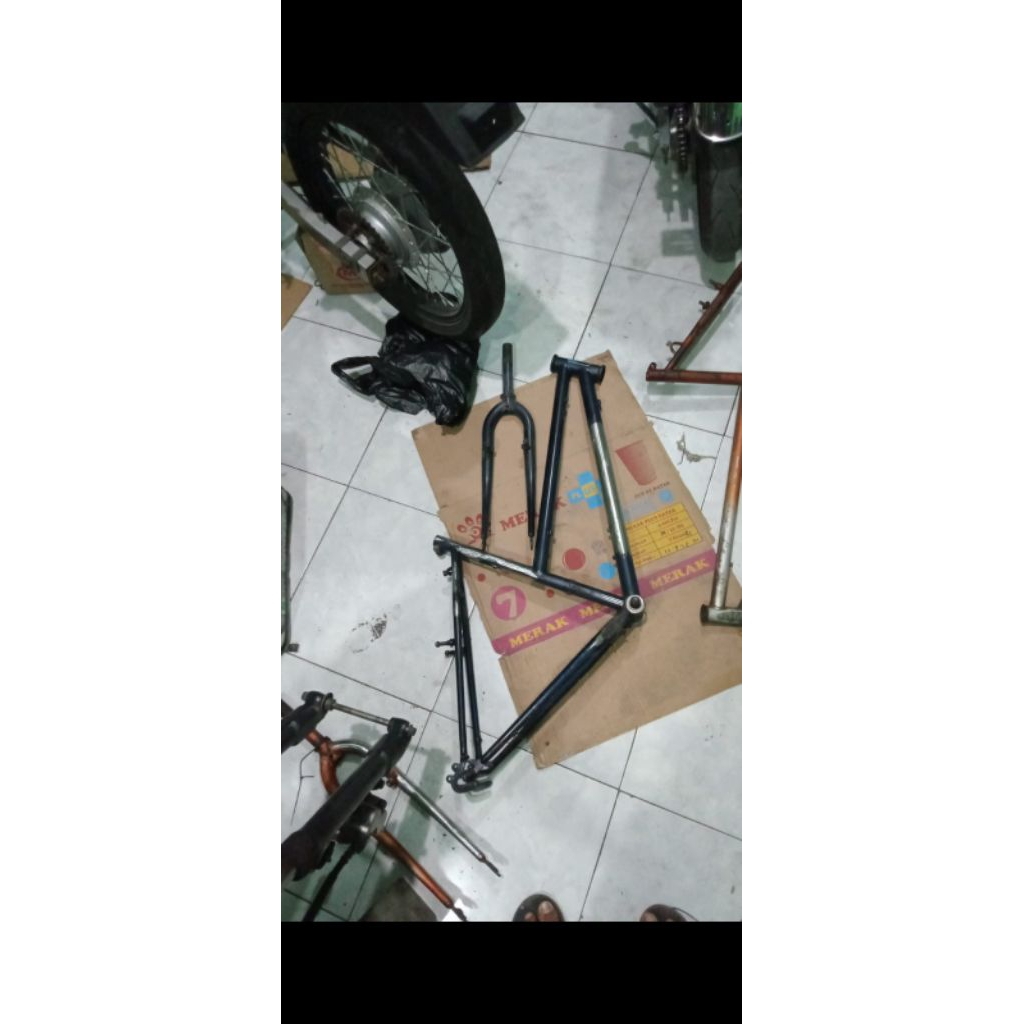 frame federal lady sepeda kalcer size 19 ban 26