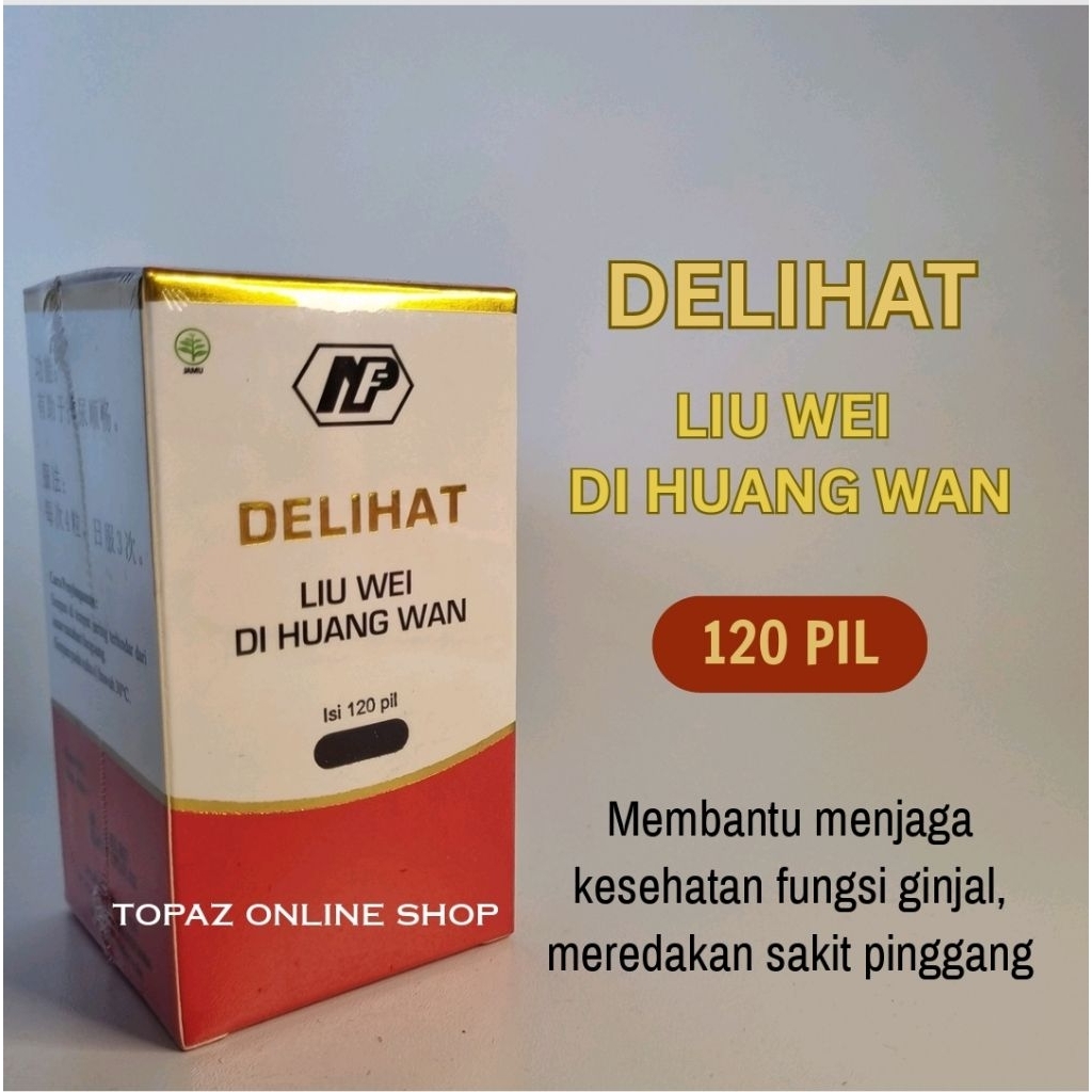 delihat liu wei di huang wan obat kesehatan ginjal