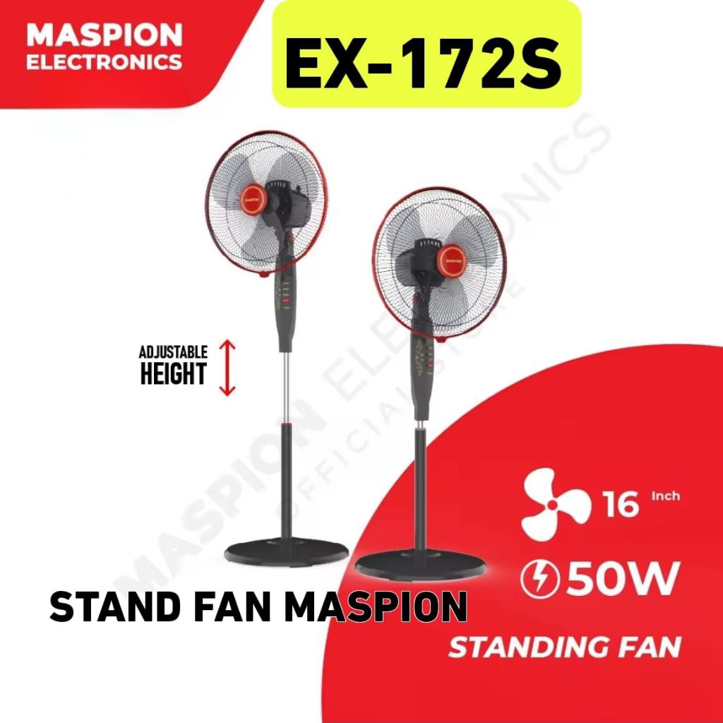 Kipas angin berdiri MASPION EX172S stand fan 16inci