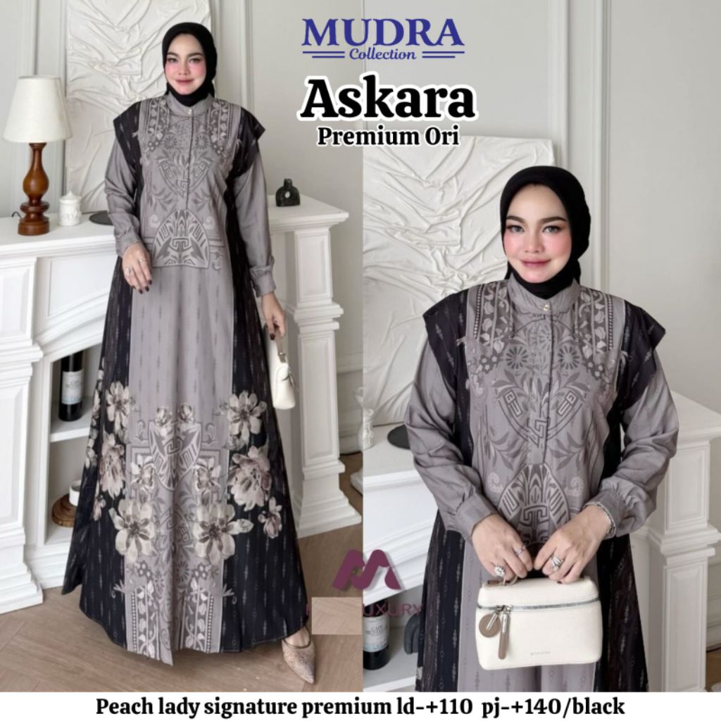 Askara Dress Premium By Mudra