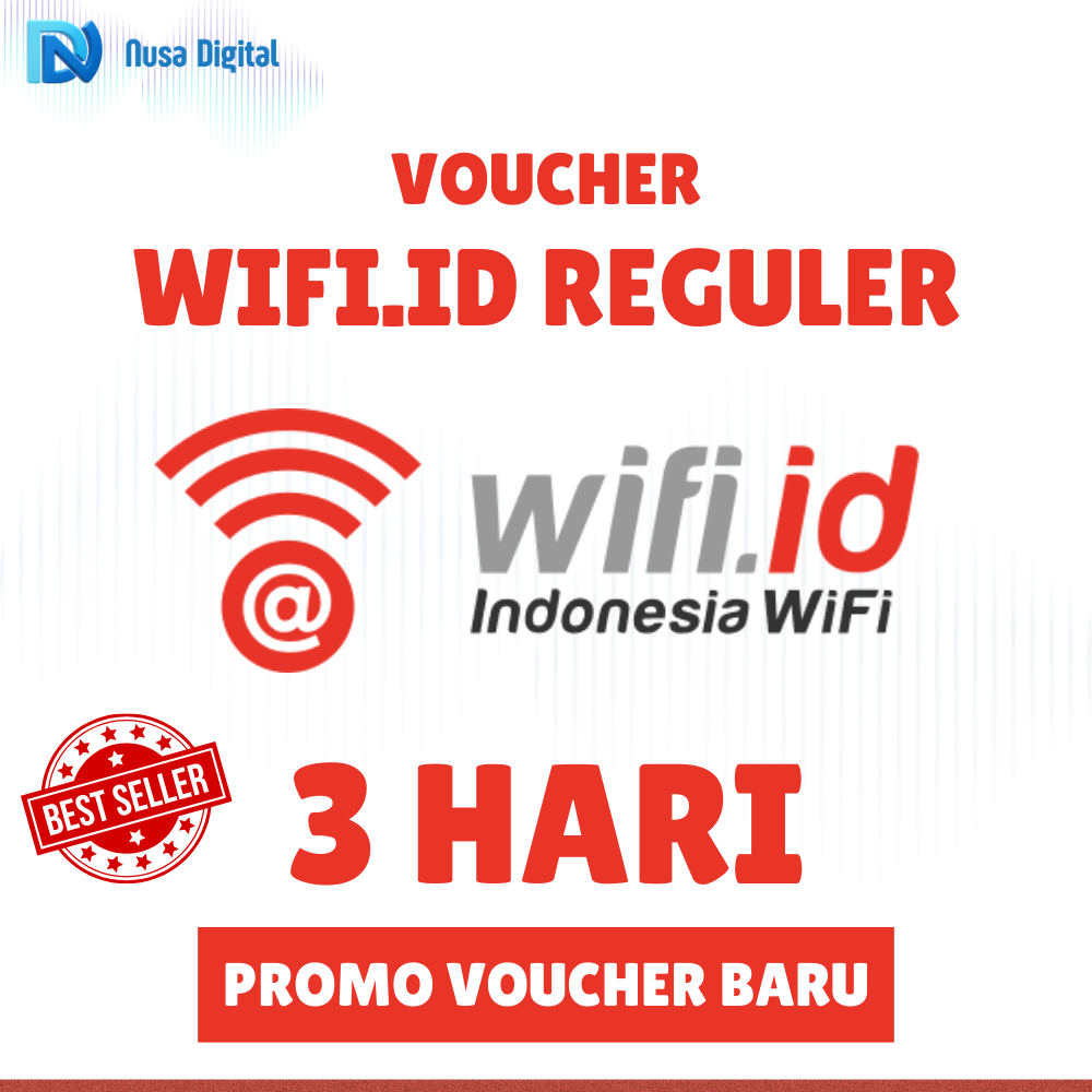 Voucher WIFI ID 3 Hari Reguler