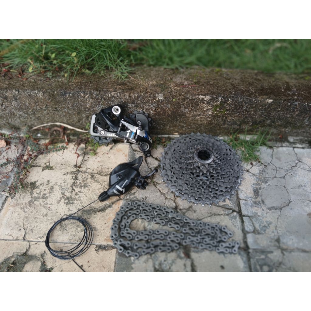 sram xo1 mix shimano xtr m9000 japan 11speed mini groupset 40T