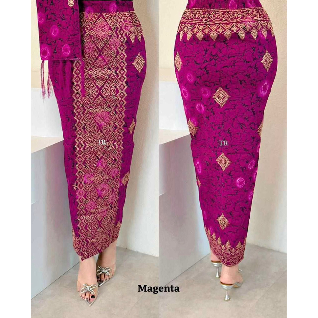 kamen bordir jadi set selendang bali termurah terlaris terbaru rok lembaran kain batik bali kamen ja