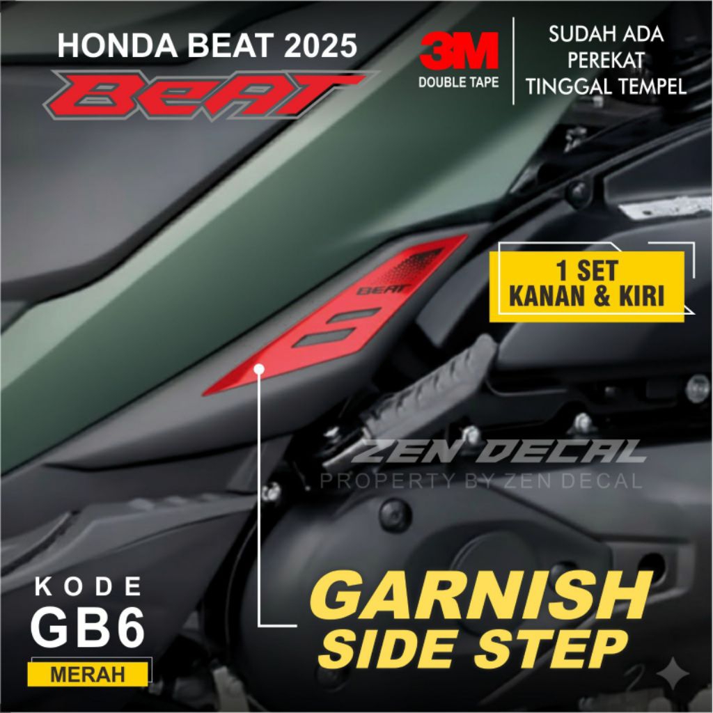 garnish side step motor beat 2025