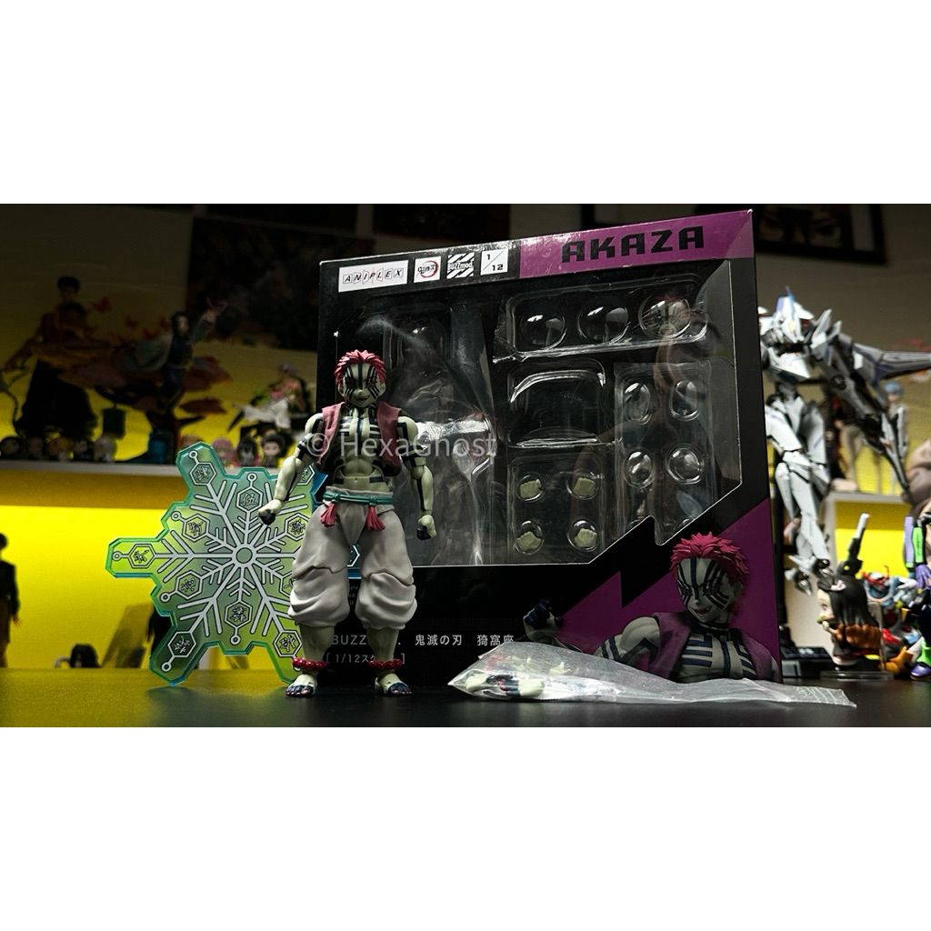 RARE Buzzmod Akaza Demon Slayer Kimetsu no Yaiba