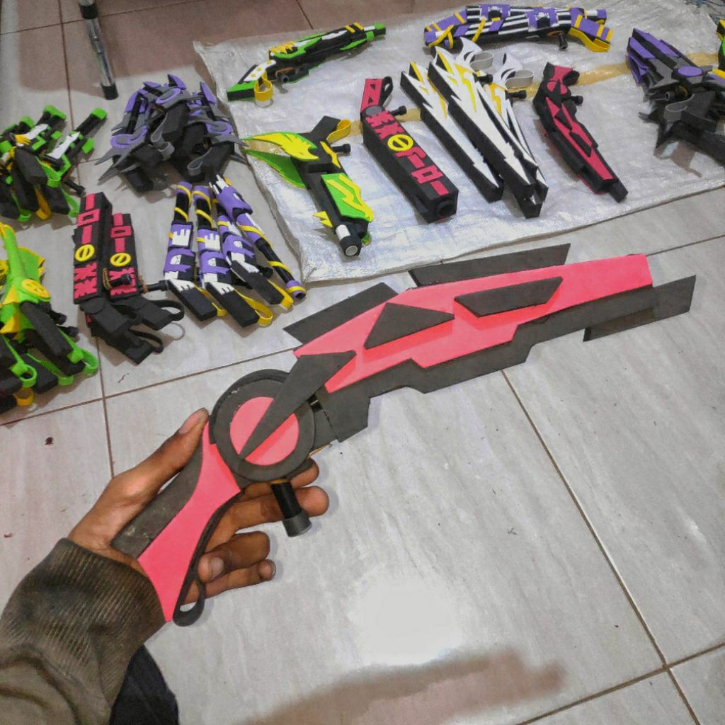 SG Incendium Burst , SG Meteor , SG Meteor Merah , SG M1887 , Senjata Free Fire , Senjata FF ,  Free