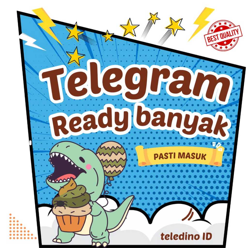 Akun Telegram Ready Banyak Hanya Indo