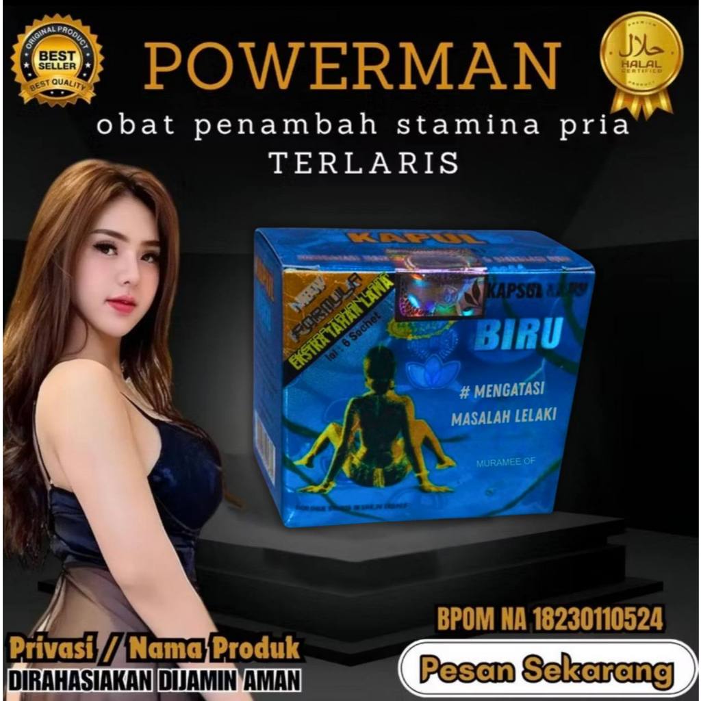 GARAGA Gingseng Stamina Pria Kuat KeTahanan Lama Original BPOM Halal Rasa Caramel