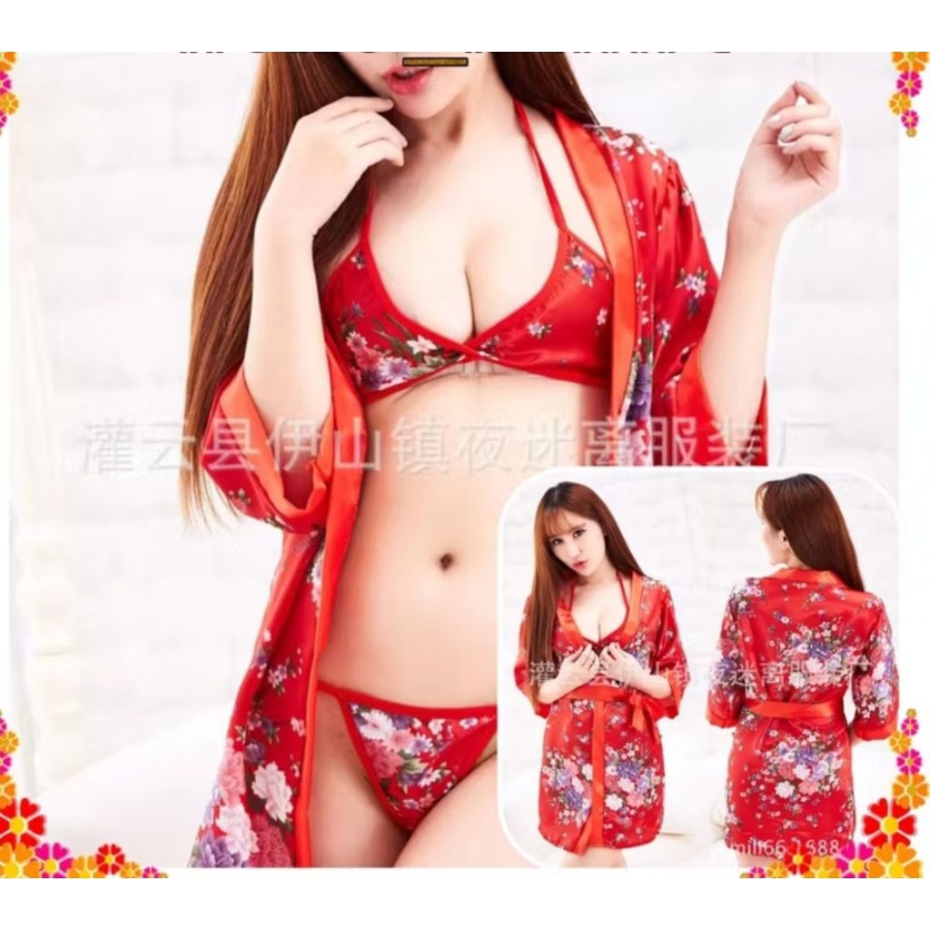 uqvyasonna lingerie kimono Jepang sexy