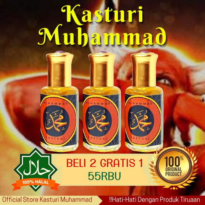 KASTURI MUHAMMAD TERMURAH PROMO HARI LEBARAN