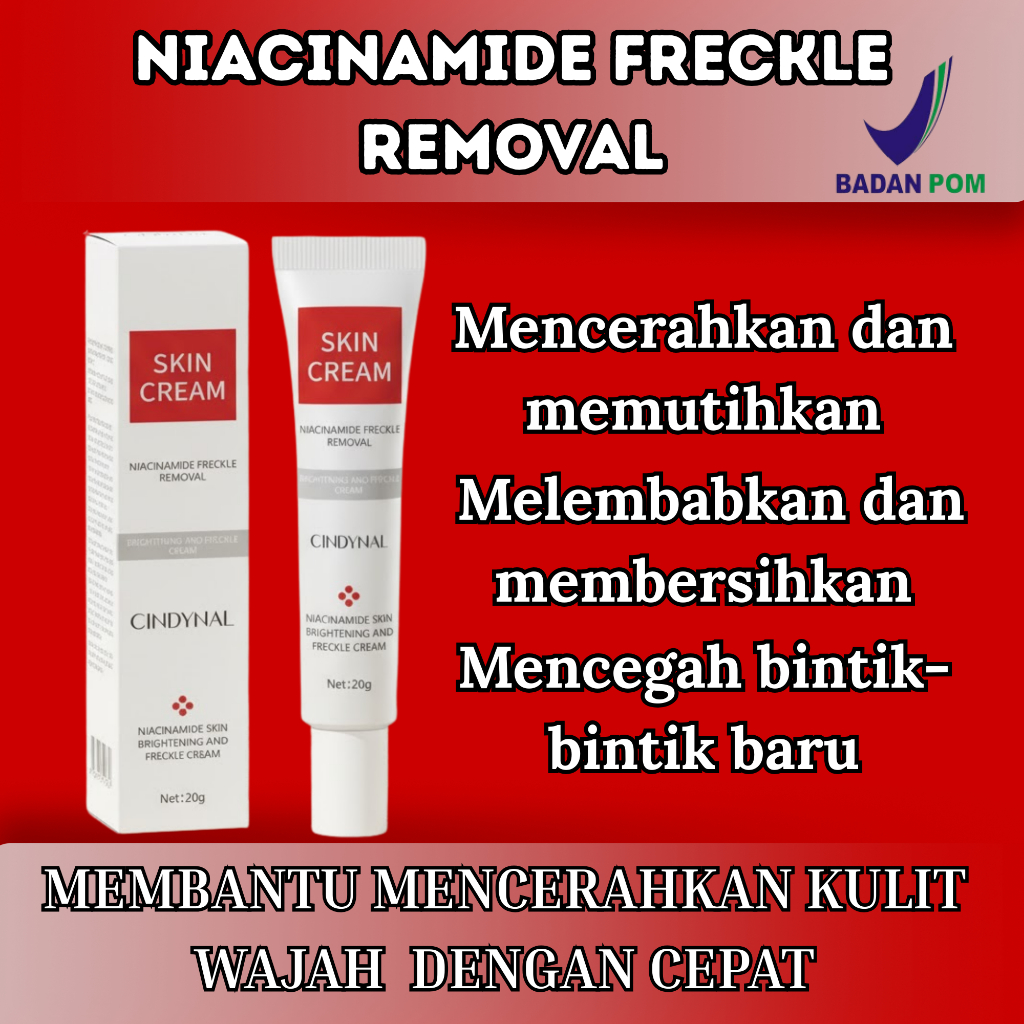 Cindynal Whitening Cream Remove Cream Niacinamide Fade Pigmentation Melasma Brightening