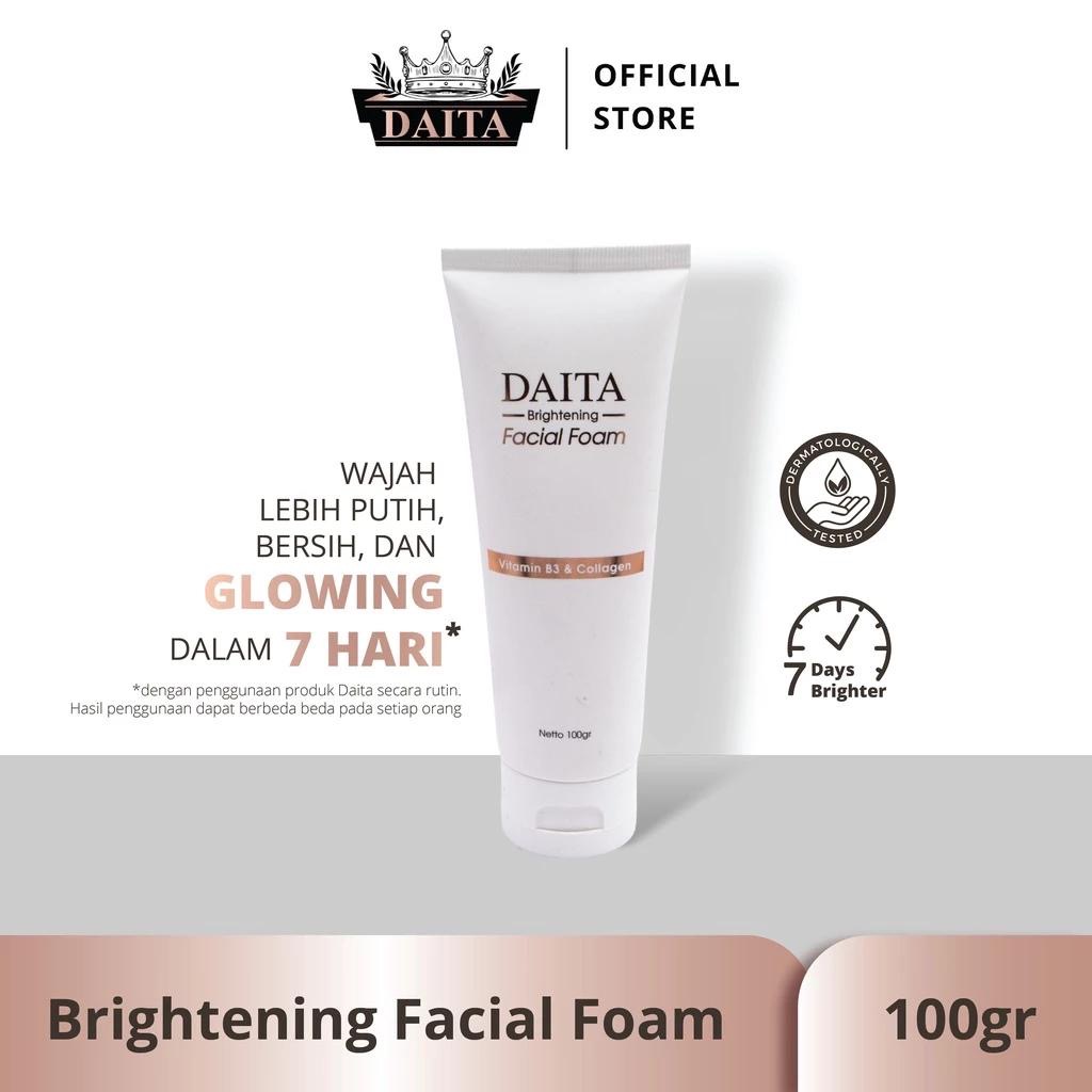 Daita Brightening Facial Foam | Sabun Pencerah Wajah | Sabun Cuci Muka Pemutih