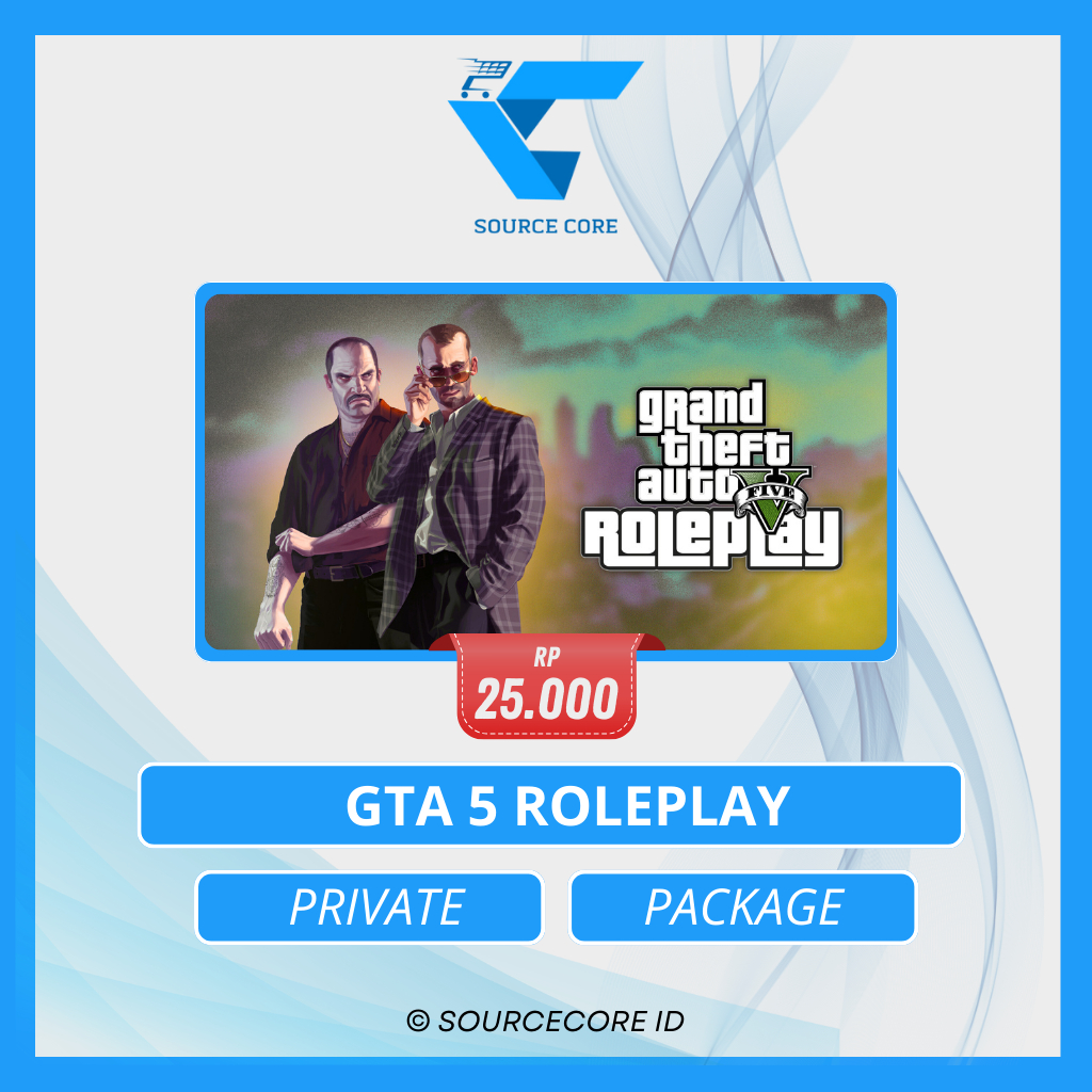 GTA 5 ROLEPLAY PRIVATE | LIFE TIME | READY TO PLAY PACKAGE