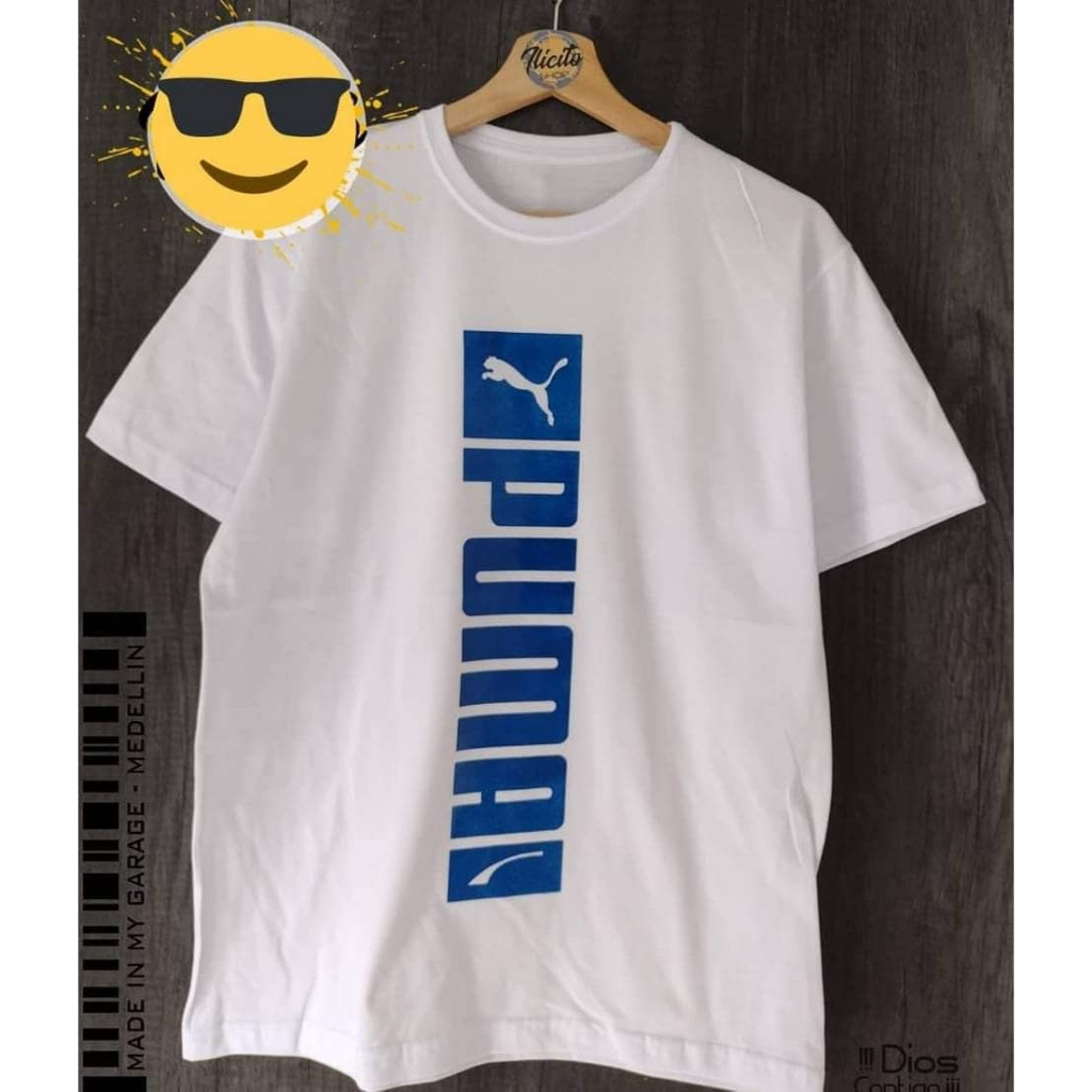 Tshirt Puma High Quality Katun Premium Baju Kaos Pria Wanita Cotton Premium Puma Sportwear