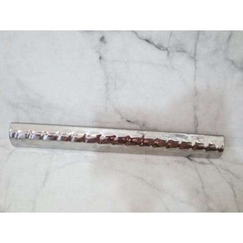 KUKU MACAN KERAMIK 20CM ULIR SILVER (HARGA PER PCS)