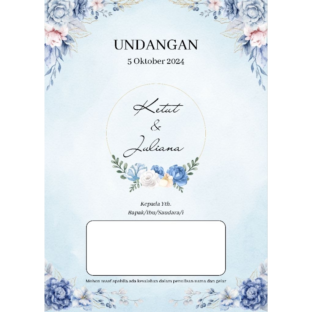 KARTU UNDANGAN PERNIKAHAN DIGITAL, VIDEO UNDANGAN PERNIKAHAN, WEDDING INVITATION DIGITAL