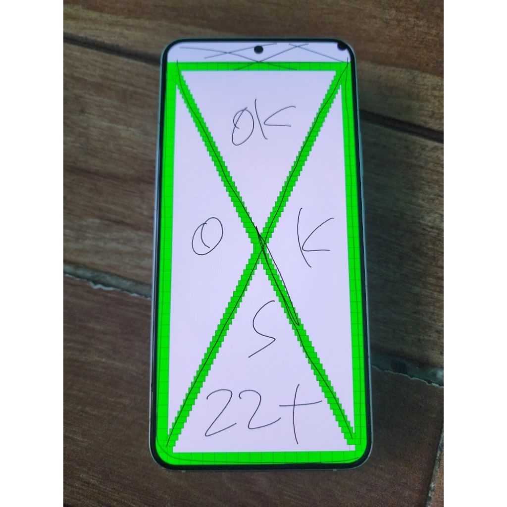 LCD samsung S22 plus original copotan minus normal
