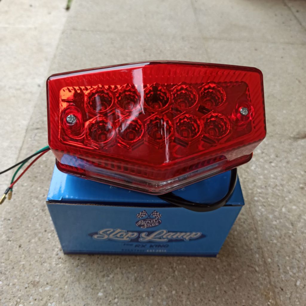 LAMPU BELAKANG RX KING NEW LAMPU STOPAN RX KING NEW LED