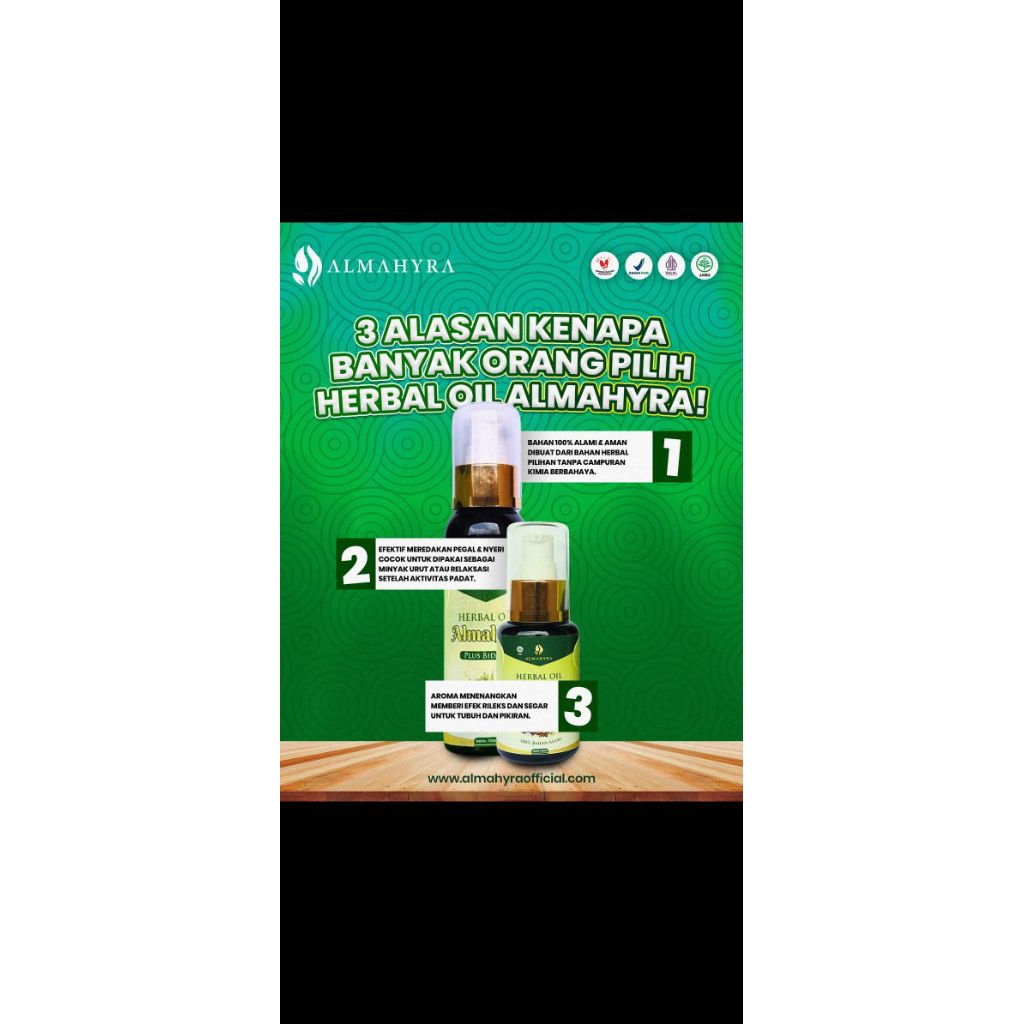 herbal oil Almahyra