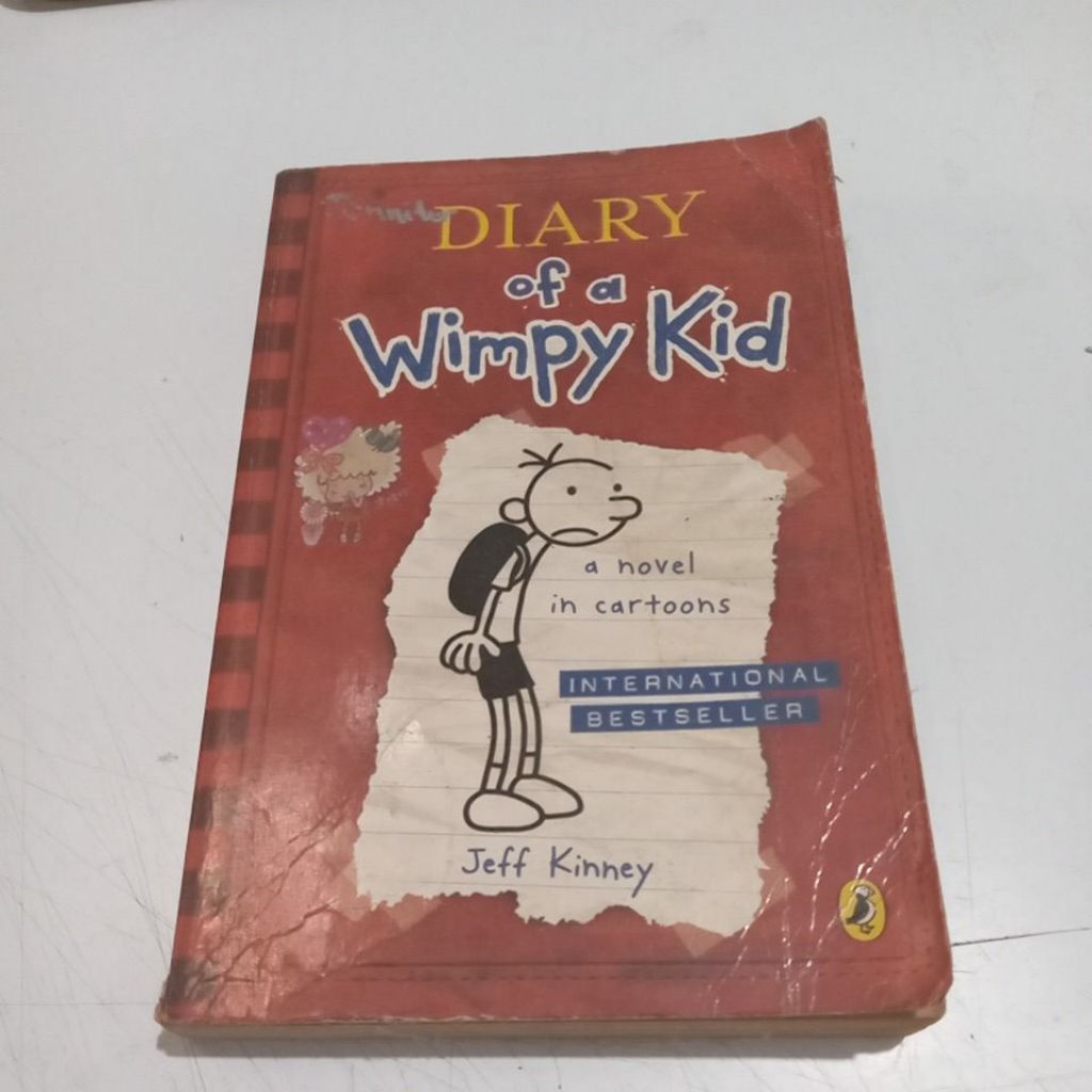 Novel Diary of A Wimpy Kid (bekas)
